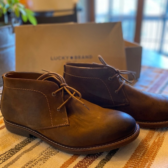 Mens size 12 Lucky Brand Chukkas - Picture 3 of 7